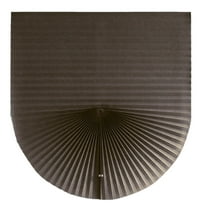 Cordless No-Drill Adjustable Window Blinds, Temporary Stick-On Pleated Paper Shades for Privacy & Light Control, UV Protection Easy to Cut & Install for Nursery Bedroom Bathroom