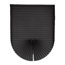 Cordless No-Drill Adjustable Window Blinds, Temporary Stick-On Pleated Paper Shades for Privacy & Light Control, UV Protection Easy to Cut & Install for Nursery Bedroom Bathroom