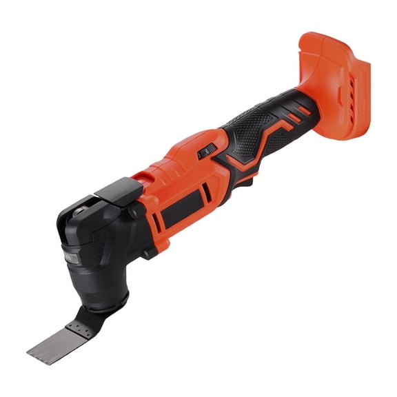 Cordless Oscillating Tool 20V, Multitool with 6 Speeds & 8 Accessories, 3.2 Angle, LED Light - DIY Woodworking, Home Improvement, Cutting & Sanding