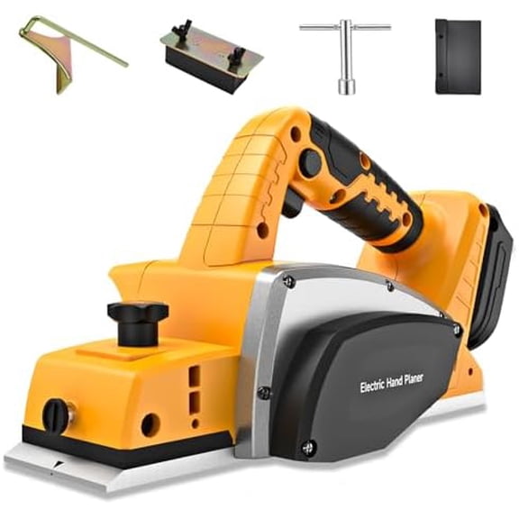 Cordless Planer Compatible with Dewalt 20V MAX Battery(NO Battery), 3-1/4-Inch Electric Hand Planer, 15000 RPM Hand Planer for Wood, Woodworking, Carpenter and Home DIY$$Tools & Hardware Other