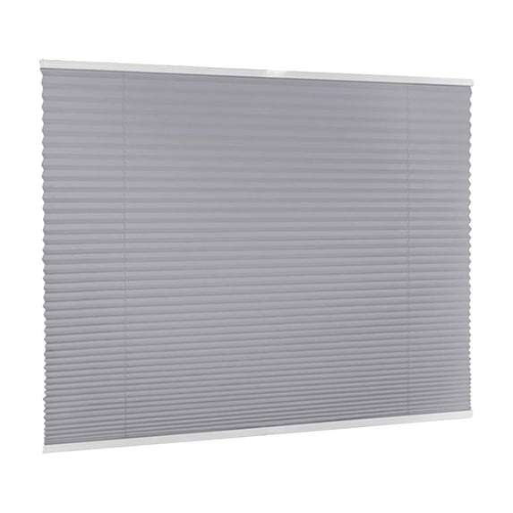 Cordless Pleated Shade, Light Filtering Window Shade with No Drill Installation, Adjustable Pleated Blind for Home, Office and Apartment Windows