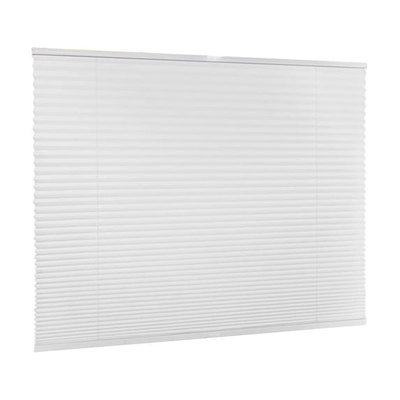Cordless Pleated Shade, Light Filtering Window Shade with No Drill Installation, Adjustable Pleated Blind for Home, Office and Apartment Windows