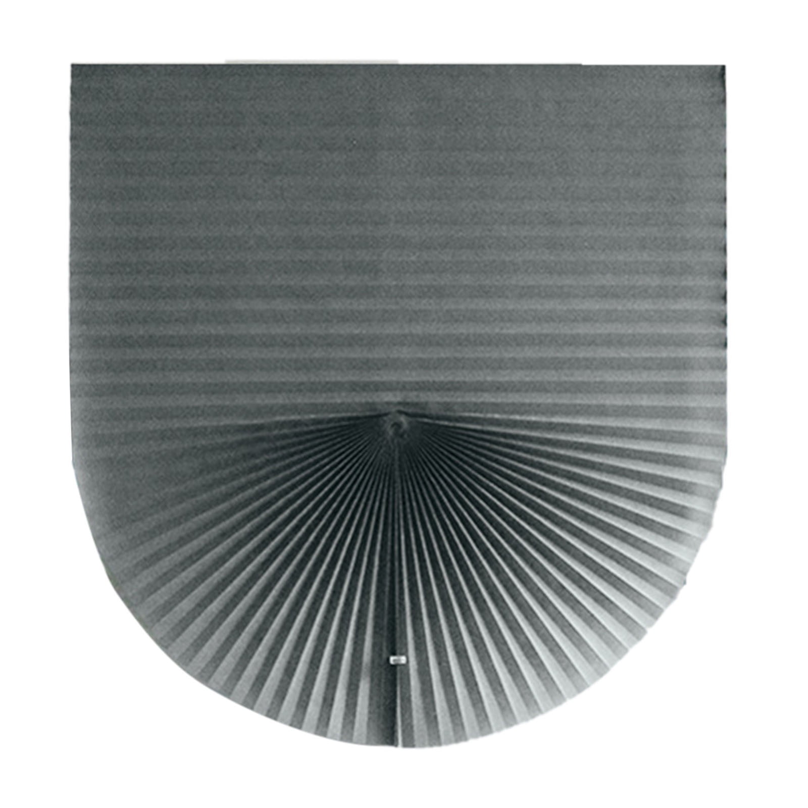 Cordless Pleated Window Shade Polyester Fabric Panel Drape Light ...