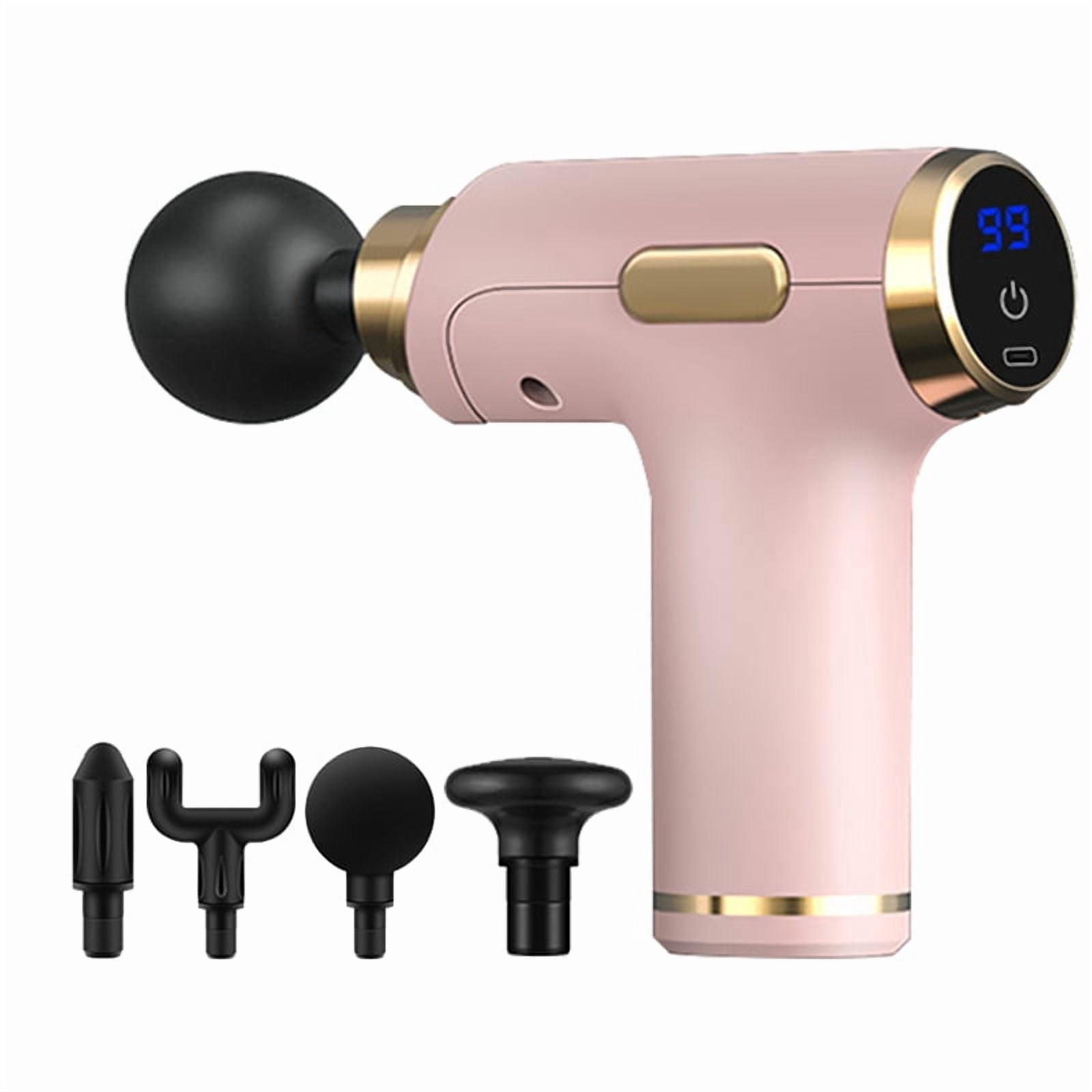 Cordless Pocket Fitness Massage Gun 6 Speed Vibration Mini Deep Tissue Massager for Sports Body Therapy & Relaxation