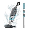 thumbnail image 1 of SEYVUM Cordless Handheld Pool Vacuum with Telescopic Pole, 80 Min Runtime Rechargeable Pool Cleaner, 18.5 Gal/Min Suction, Dual-Filter System for Above Ground Pools, Spas and Hot Tubs, 1 of 8