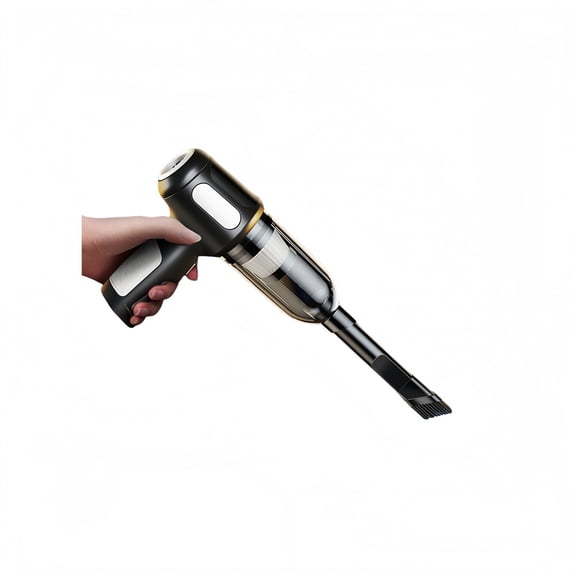 Cordless Portable Car Vacuum, Powerful Handheld Dual-Use Vacuum For Home & Car, Quickly Removes Pet Hair-black-brushed motor