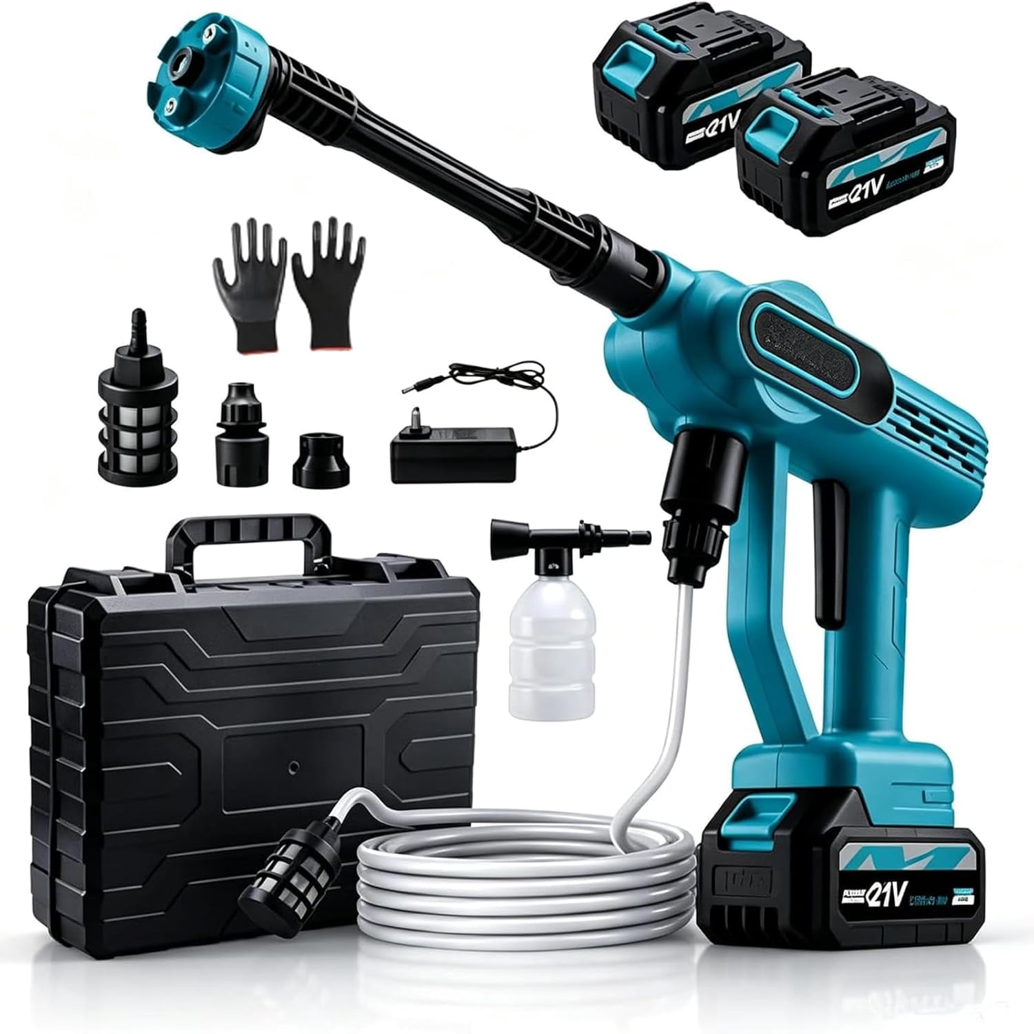 Cordless Portable Pressure Washer, Battery Operated Pressure Washer ...