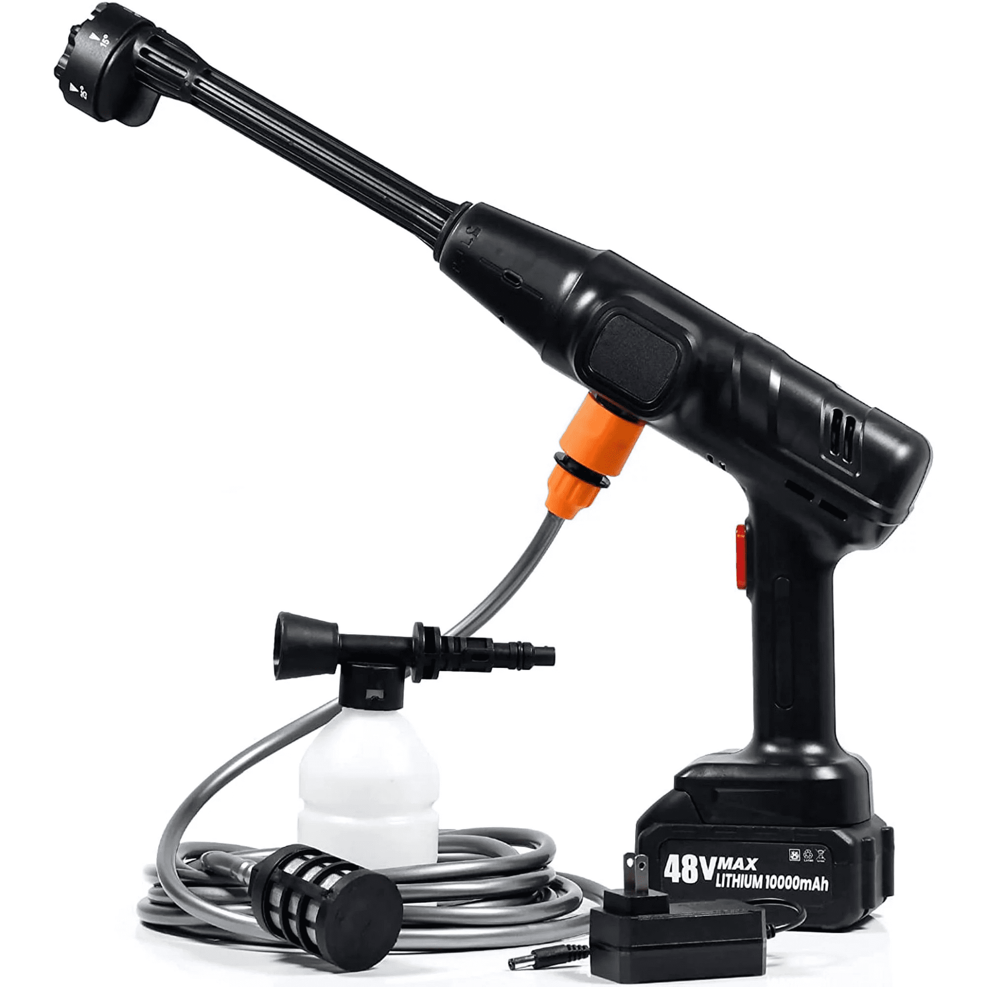 Portable 48V Cordless Pressure Washer with 6-in-1 Kuwait Ubuy