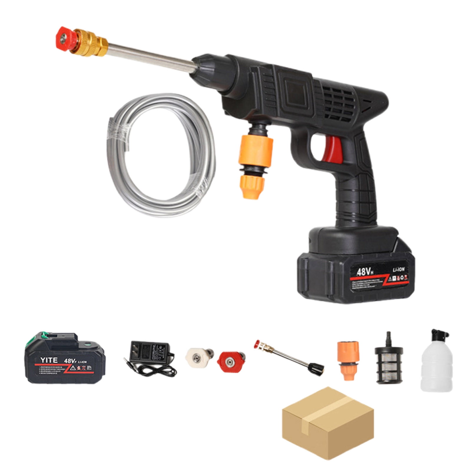 Cordless Pressure Washer, 48V High Portable Power Washer, Adjustable