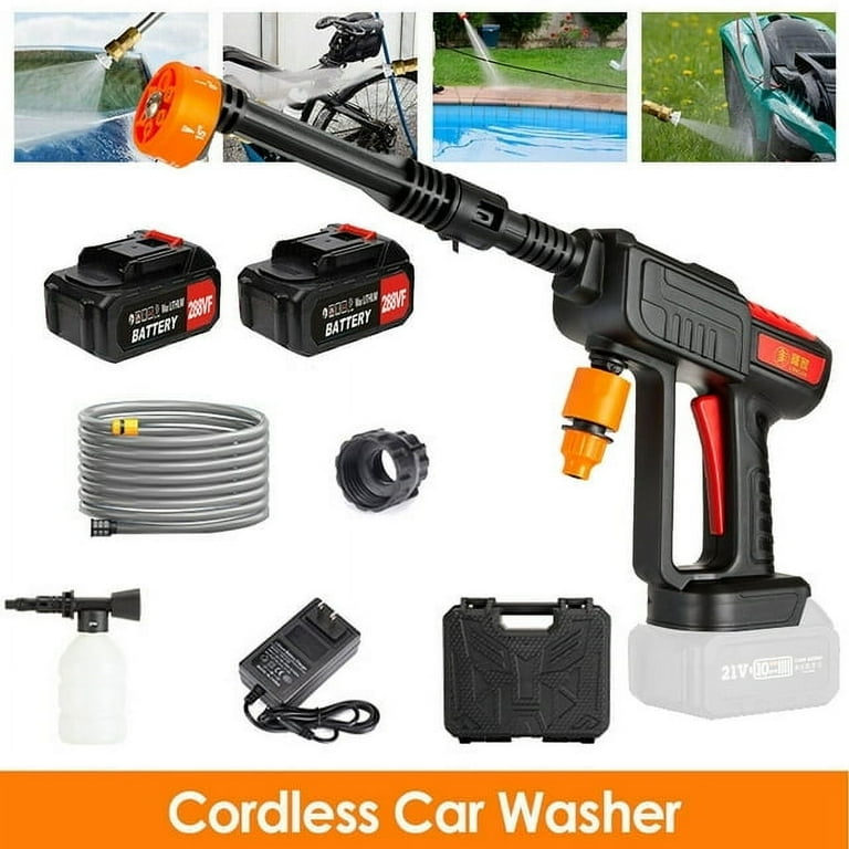 Cordless Pressure Washer, 650PSI Portable Power Cleaner with 