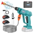 thumbnail image 1 of Cordless Pressure Washer Battery Powered Portable Handheld Power Washer Home Battery Pressure Washer for Car Floor Wall Fence Yard Cleaning Blue, 1 of 5