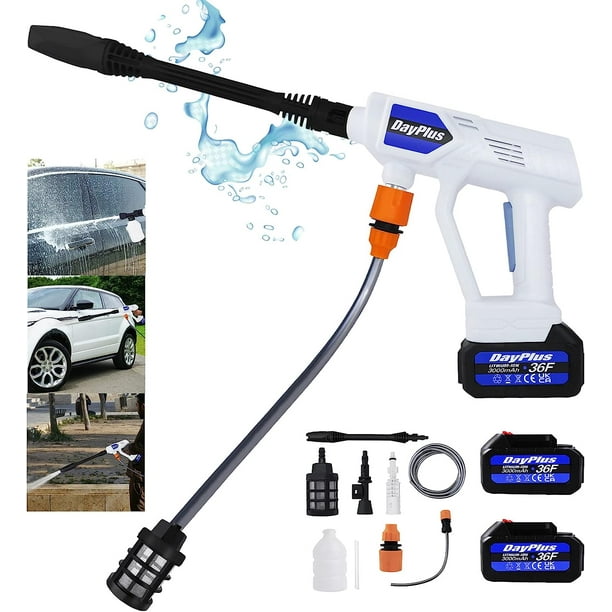 Cordless Pressure Washer, Portable Power Cleaner with 21V 1.5Ah 