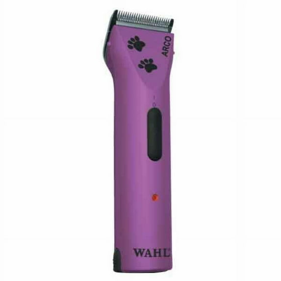 Cordless Professional Pet Grooming Clipper Dogs Cats Horses Choose Color & Style (Arco Purple)