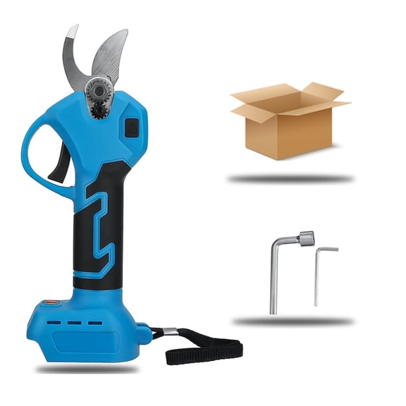 Cordless Pruner Electric Pruning Shear 30mm Fruit Tree Bonsai Pruning Branches Cutter Landscaping 18V Battery ,Easy to Operate