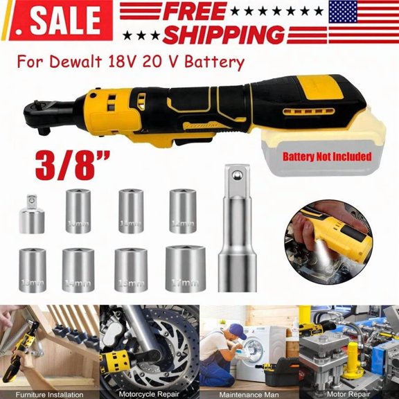 Free Shipping! Hyper Tough 12V Max Lithium-Ion 3/8-inch Cordless ...