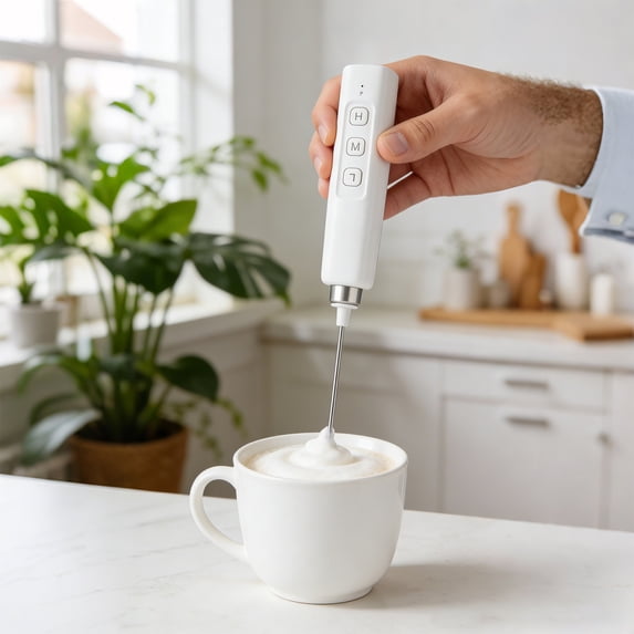 Cordless Rechargeable Hand Mixer, 3-Speed Electric Egg Beater with 3 ...