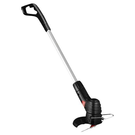 Cordless Rechargeable Handheld Grass Trimmer for Lawn Garden Support, Adjustable Aluminum Tube Electric Weed Edger Single Pack with USB Charging Cable, Black and Green