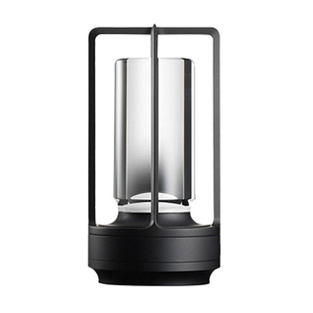 Cordless Rechargeable Lantern Table Lamp 2000mAh Battery Operated Night Lamp 3-Color Dimmable for Home Bedroom Camping