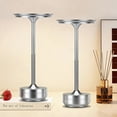 thumbnail image 1 of Cordless Rechargeable Table Lamp,Portable Desk Lamp Dining Table Light with Touch Control & 3 Color Stepless Dimming Up,Wireless Lamp for Patio/Restaurant/Home/Outdoor, 1 of 8