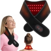 Cordless Red Light Belt for Neck, Portable Wrap with Timer for Neck Muscle Relief, Near Light Neck Wrap Heating Pad for Neck, Wearable Belt Neck Wrist Wrap Hand