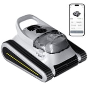 Cordless Robotic Pool Cleaner with Dual Brushless Motors, Wireless Automatic Pool Vacuum for In-Ground / Above-Ground Pools up to 2,150 sq ft, Wall / Waterline Cleaning