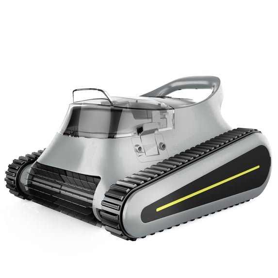 Cordless Robotic Pool Cleaner, Smart Navigation, 150min Runtime, 180W Powerful Suction, Cleans Floor Walls Waterline for Inground & Above Pool
