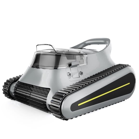 Cordless Robotic Pool Cleaner, Smart Navigation, 150min Runtime, 180W Powerful Suction, Cleans Floor Walls Waterline for Inground & Above Pool