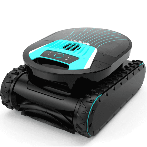 Talosbo Pleco Pro Cordless Robotic Pool Vacuum Cleaner with Wall Waterline, App Control, 210 Min Runtime, For Inground Pools