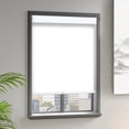 thumbnail image 1 of Cordless Roller Window Shades 100% Blackout Window Blinds with Thermal Insulated, UV Protection Privacy Roll Pull Down Shades for Home, Office (White, 21" Wx72" H), 1 of 8
