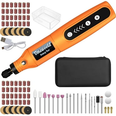 Cordless Rotary Tool, 5-Speed Rotary Tool Kit with 103 Accessories,USB Charging Mini Power Tool Art Craft Tool for Sanding Polishing Drilling Etching Engraving Cutting Jewelry DIY