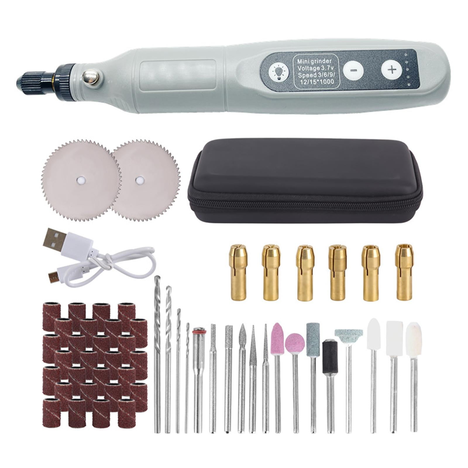 Cordless Rotary Tool Set, Power Rotary Tool, 5 Gear Adjustable