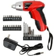 thumbnail interactive-video image 1 of Stalwart 25-Piece Electric Cordless Screwdriver Set (Red), 1 of 5