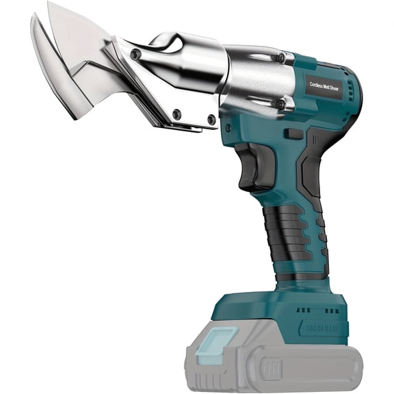 Cordless Sheet Metal Cutter  for Makita Battery,Metal Shears 360 Degree Pivoting Head, Brushless,Electric Metal Scissors for for Cutting Stainless Sheet, Metal, Iron(Tool Only)