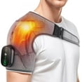 thumbnail image 1 of Cordless Shoulder Heating Pad with Massage, 3 Heat & Vibration Levels, 5000mAh Rechargeable Shoulder Wrap for Pain Relief, Deep Tissue Shoulder Massager for Men and Women, 1 of 7