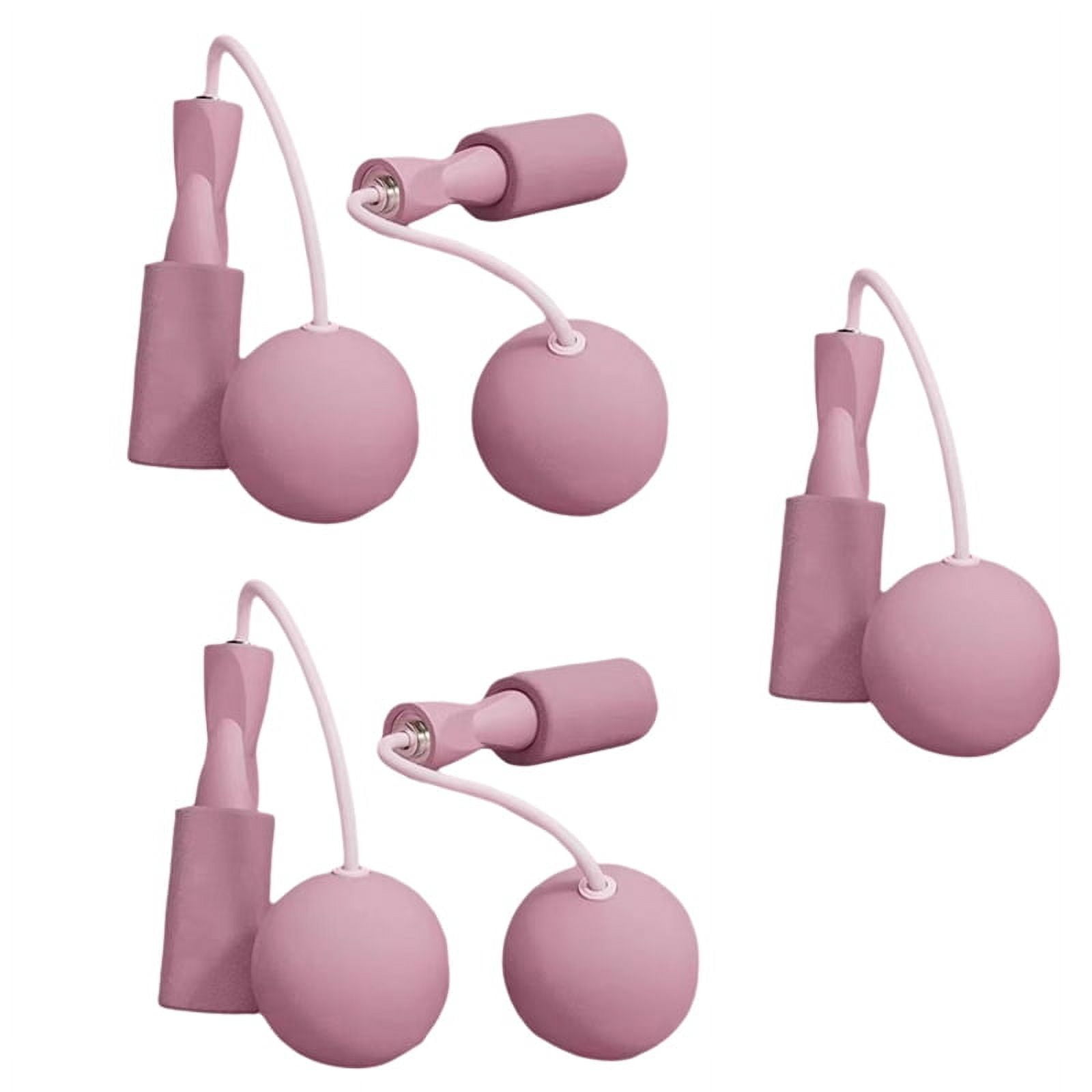Cordless Skipping Rope Fitness Exercise Skipping Rope Pink