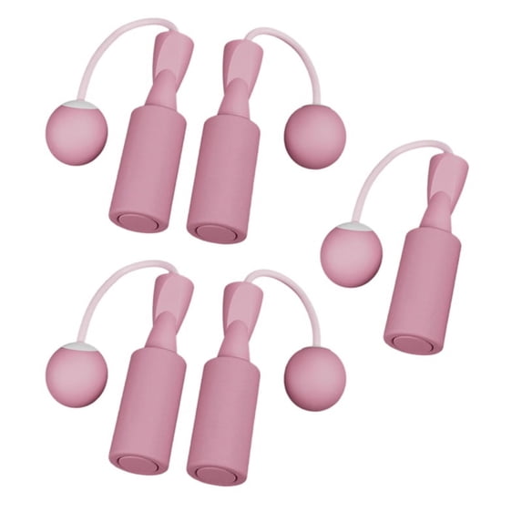 Cordless Ball Skipping Rope Wireless Weighted Ball Skipping Rope Wireless Slimming Skipping Rope Pink