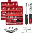 thumbnail image 1 of Cordless Slim Ratchet Set, 2025 New Slim Electric Ratchet 46 Piece 1/4-Inch Adjustment Tools, Vessel Electric Ratchets, Repair Toolbox for Home, 1 of 8