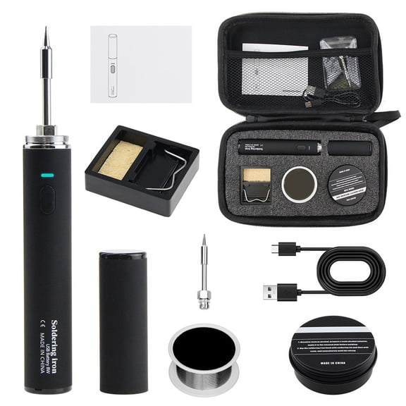 Cordless Soldering Iron Kit Usb Rechargeable For Home Repairs And Diy Projects