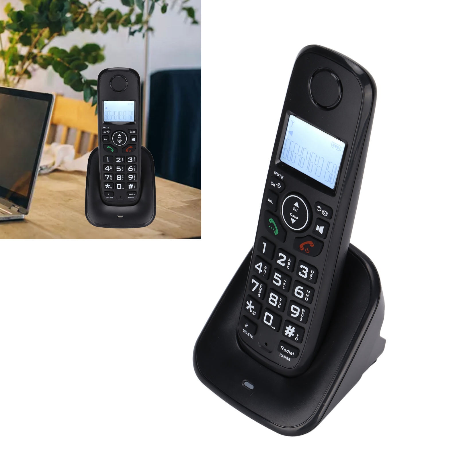 Cordless Speakerphone Cordless Phone Expandable Digital Cordless Phone