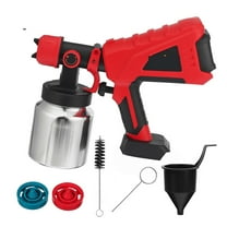 Cordless Spray Gun 800W 1000ml Electric Paint Sprayer High Power Spray Gun With Nozzles Flow Control For 18V Battery