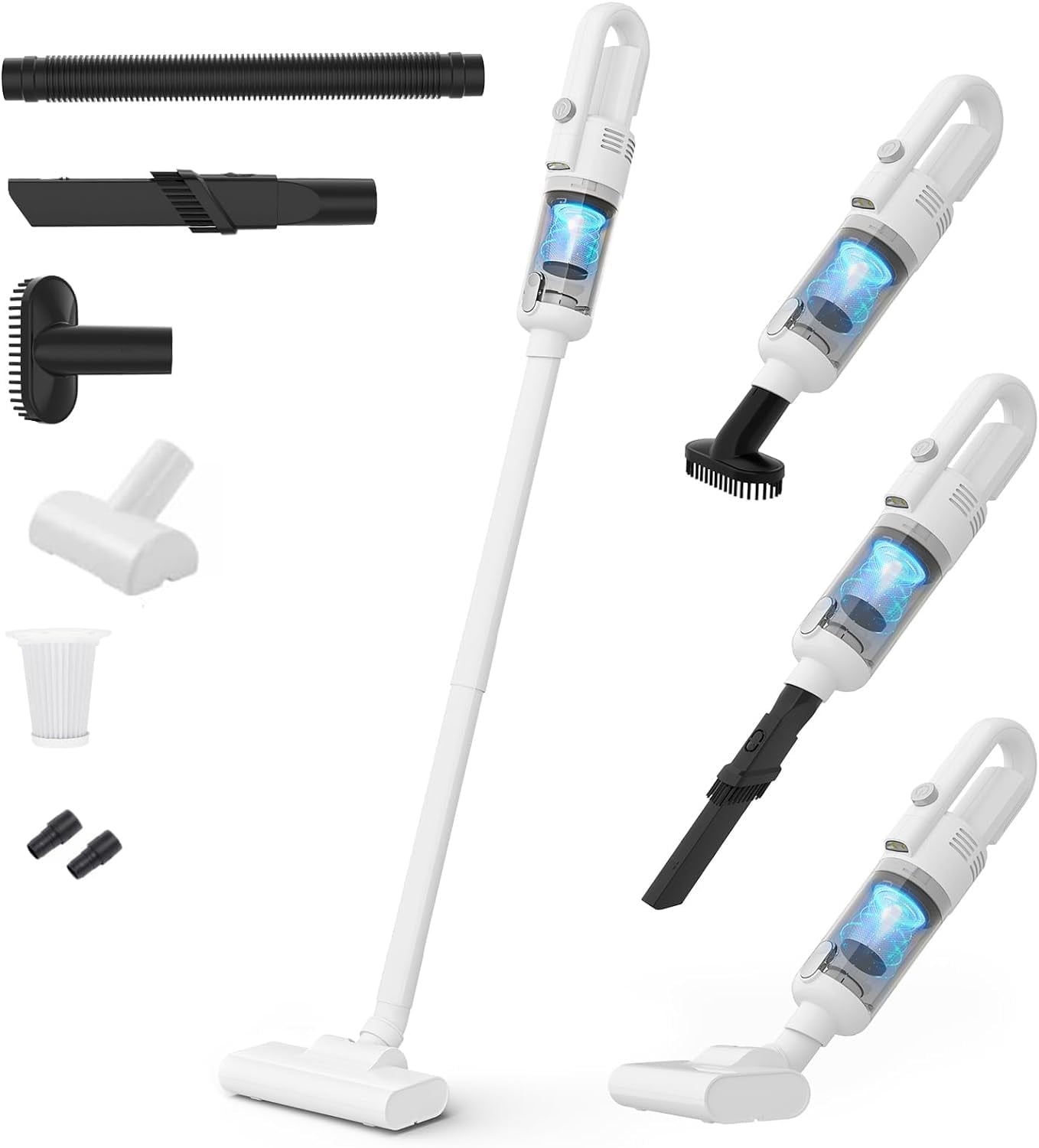 Tineco Lightweight Cordless Stick Vacuum with HEPA Filtration and LED Headlight LiteVak