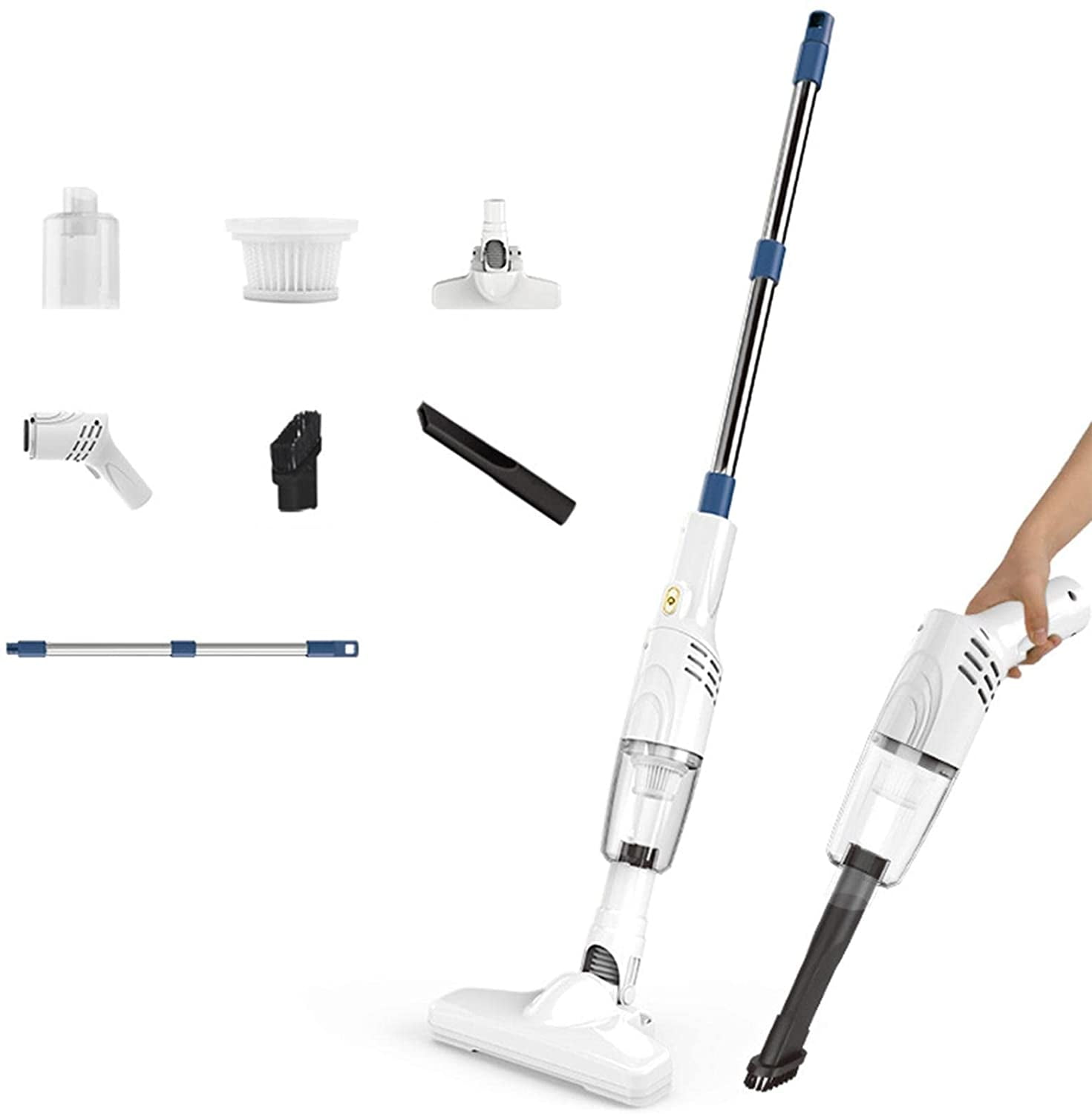 Cordless Stick Vacuum Stick Vacuum Cleaner with Powerful Suction ...
