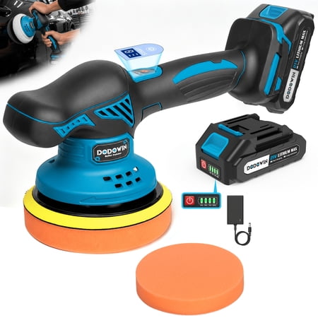 Cordless Stone Polisher with Battery and Charger, Handheld Marble and Granite Buffer, Countertop Polishing Tool for Home and Workshop price history and forecast - Dodowin