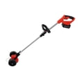 thumbnail image 1 of Cordless String Trimmer & Edger, Electric Weed Trimmer, Battery Powered Weed Eater with 2 Li-on Batteries & Charger, 1 of 12