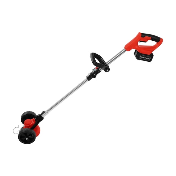 Cordless String Trimmer & Edger, Electric Weed Trimmer, Battery Powered Weed Eater with 2 Li-on Batteries & Charger