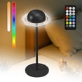 thumbnail image 1 of Cordless Table Lamp, Dimmable LED Lamps with Touch & Remote Control, Wireless Bottle Lamp, Dimmable Color Changing Desk Lamp, Portable LED Desk Lamps for Restaurant, Bedroom, Bottle Dining, Outdoor, 1 of 8