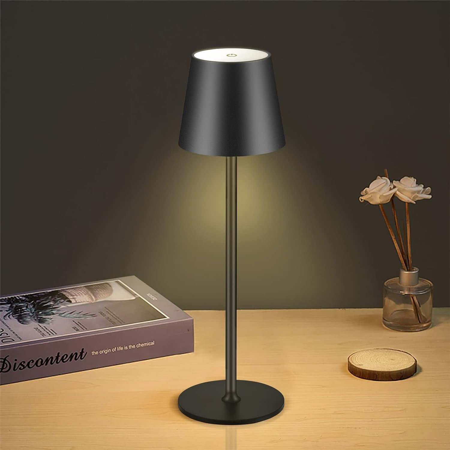 luxe cordless led desk lamp