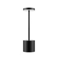 thumbnail image 1 of Cordless Table Lamp Rechargeable Battery Powered Operated Desk Lamp for Reading Living Room, Black, 1 of 6