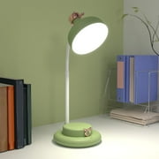 Cordless Table Lamps USB Rechargeable Simplicity Desk Lamp Built-in 4600 mAh Battery LED Battery Operated lamp with Touch Control Table lamp - Bedroom/Desk/Reading/Patio(Green)
