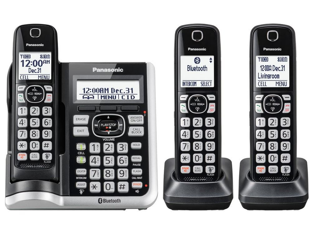 Cordless Telephone in silver